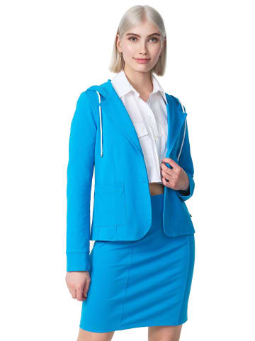 PM SELECTED Blazer mit Kapuze in Blau