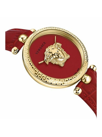 Versace Analoguhr für Damen in rot