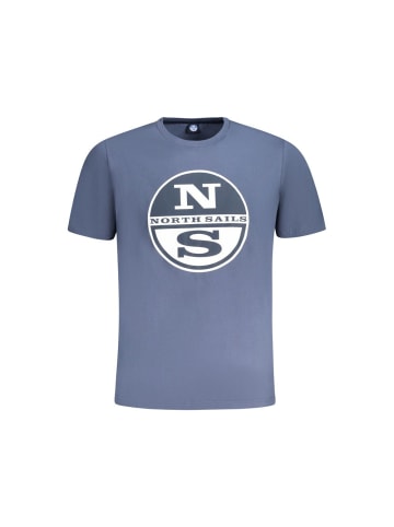 North Sails Blaues Baumwoll-T-Shirt
