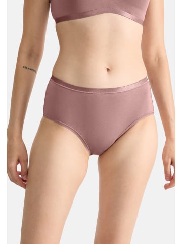 Sloggi Midi Slip GO Daily Cotton in Braun / weiß