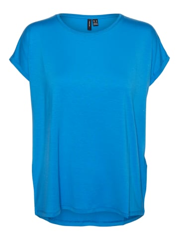 Vero Moda Basic Stretch T-Shirt VMAVA in Blau-4