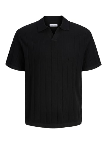 Jack & Jones Gestricktes Polo in Black