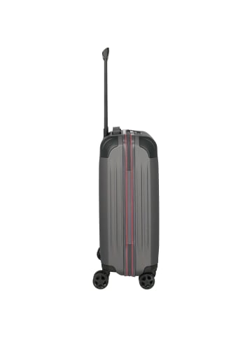 travelite Dynamiic -4-Rollen-Kabinentrolley S 55 cm (anthrazit) in anthrazit