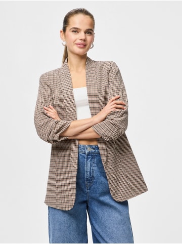 Pieces Blazer in Silver Mink