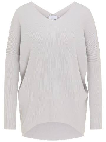 usha WHITE LABEL Strickpullover in Silber