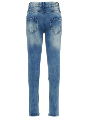 name it Mädchen Jeans Destroyed-Look in Blau