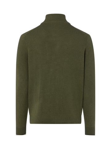 Nils Sundström Strickjacke in oliv - 0002