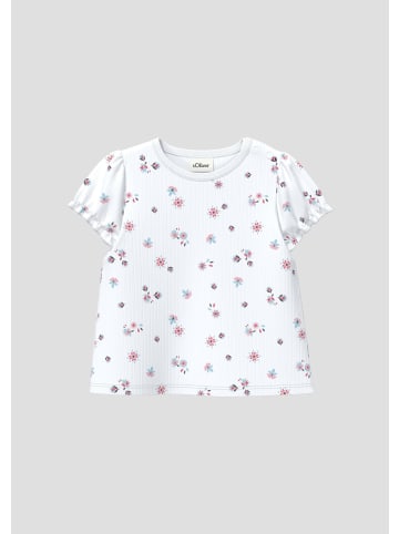 s.Oliver T-Shirt  in  01A1_weiß
