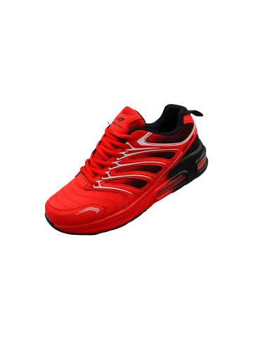 Roadstar Sneaker in Schwarz/Rot