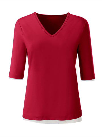 WITT WEIDEN V-Shirt in rot