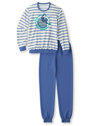 Calida Pyjama in deep cobalt