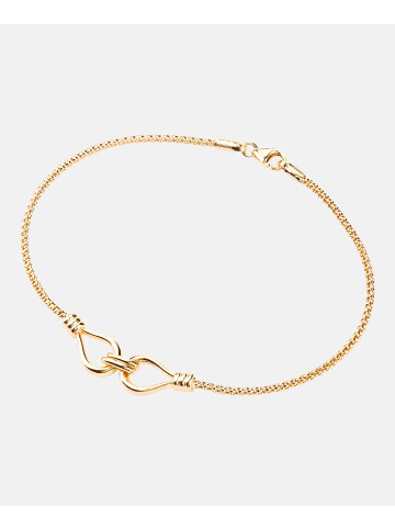 Vanlere Armband aus 375 Gelbgold Infinity-Design