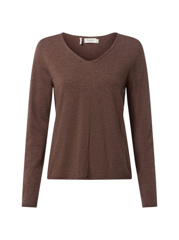 März Strickpullover in kastanie - 0001