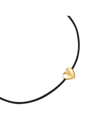Glanzstücke München Armband Herz aus Sterling Silber in gelbgold
