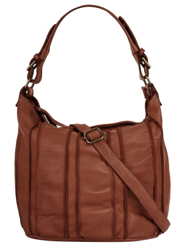 Samantha Look Shopper echt Leder in cognac