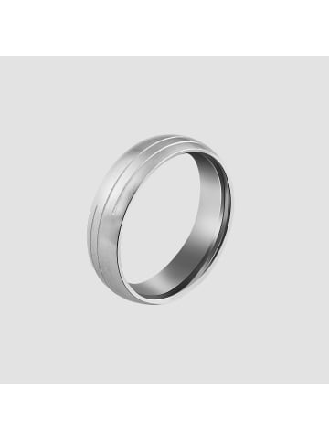 Adeliás Herren Ring aus Edelstahl in silber