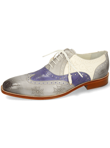 MELVIN & HAMILTON Oxford Schuh Jeff 28 in Blau