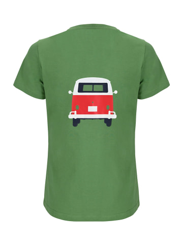 elkline T-Shirt Kult VW T1 in mossgreen