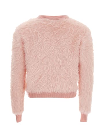 Swirly Damen Strickjacke in Rosa