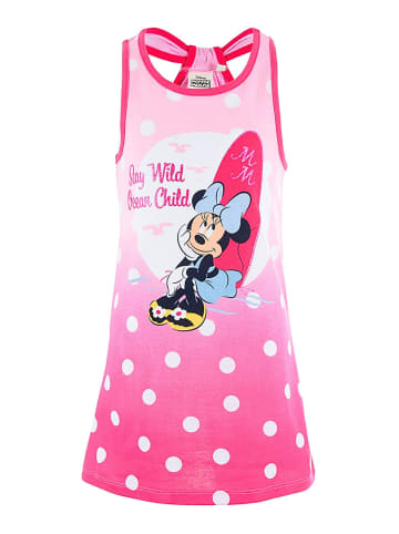 Disney Minnie Mouse Sommerkleid mit Glitzerdetails Minnie Mouse in Rosa