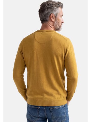 Redmond Pullover Basic in Beige / gelb