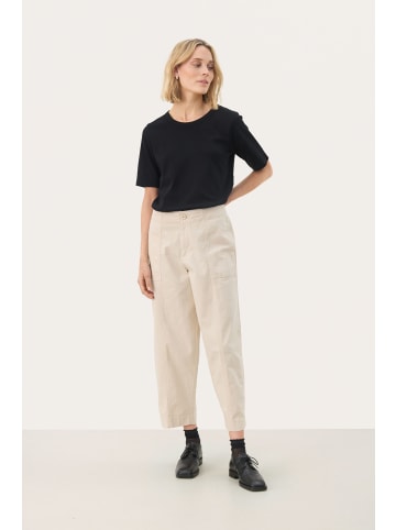 PART TWO Casual Hose NettaPW Contemporary fit in French Oak