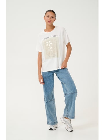 Kaffe T-shirt KAfin in Chalk