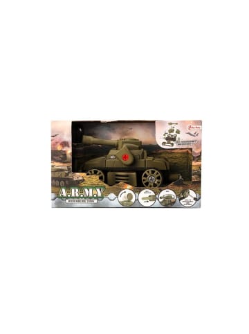 Toi-Toys ALFAFOX Panzer zum Zusammenbauen in grün