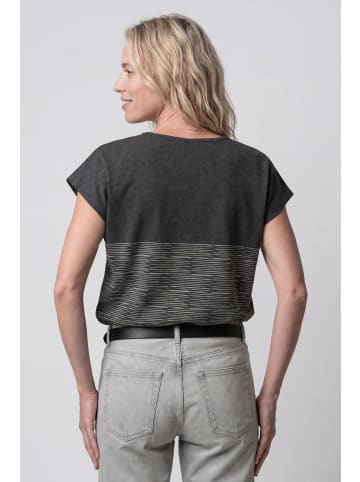 alife and kickin Kurzarmshirt FridaAK B in moonless stripes