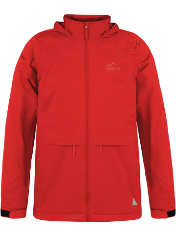 Normani Outdoor Sports Kinder Regenjacke ungefüttert mit Reflektoren in Rot