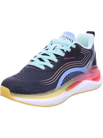 DOCKERS Sneaker in schwarz/multi