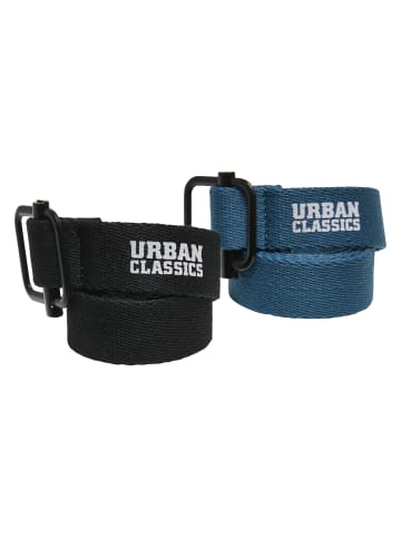 Urban Classics Belts in black/green