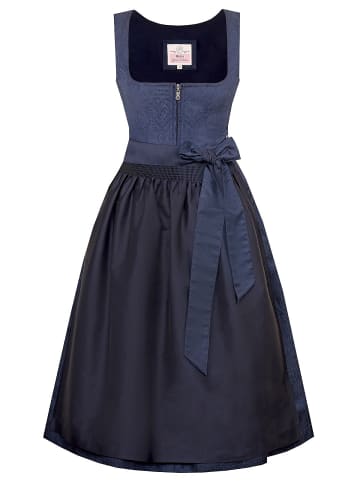 MarJo Mididirndl BIEBELRIED in navy