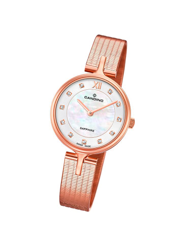 Candino Analog-Armbanduhr Candino Elegance roségold klein (ca. 30mm)