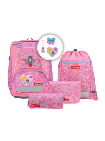 Grundschulranzen-Set SPACE "Heart Luma" in Pink
