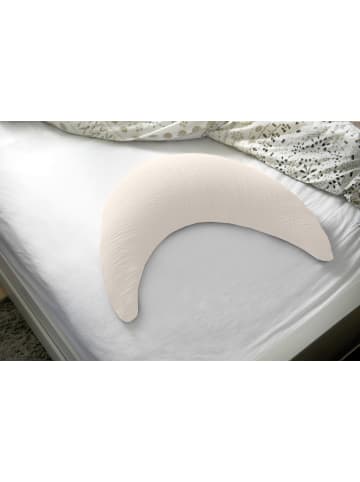 Theraline Musselinmond Stillkissen Sandbeige