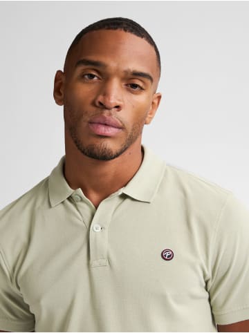 Klassisches Poloshirt Dolphin in Grün