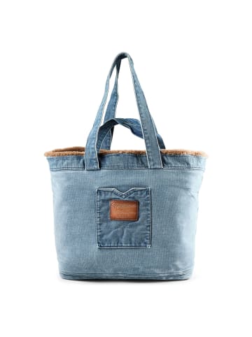 Replay Shopper Tasche 43 cm denim indigo