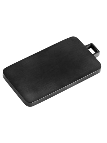 Adeliás Unisex Anhänger – Gravuranhänger aus Edelstahl in schwarz