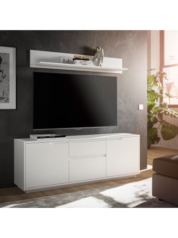 home24 Wohnkombination Tatham 2-teilig in Weiß