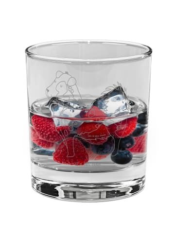 Mr. & Mrs. Panda Longdrinkglas Hund Australien Shepherd ohne Spruch in Transparent