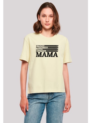 F4NT4STIC Tee Mothers Day Best Mom Tribute in softyellow
