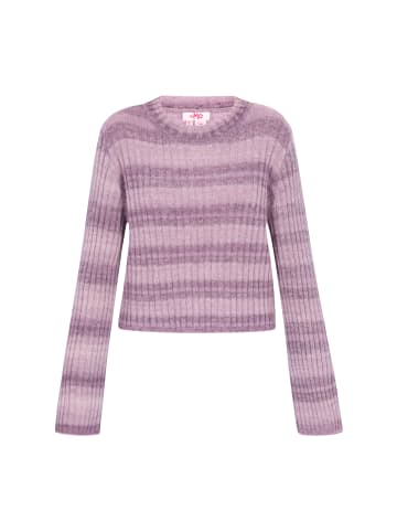 myMo Women Sweater in lilac multicolor