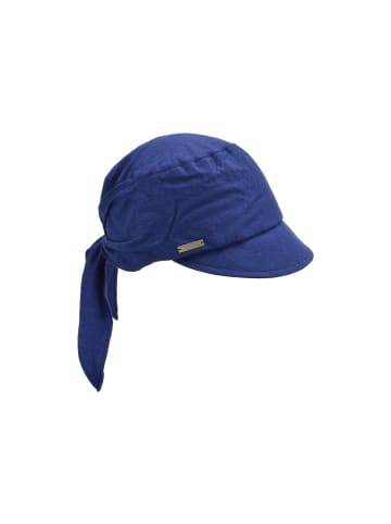 Seeberger Stoffhut in blau