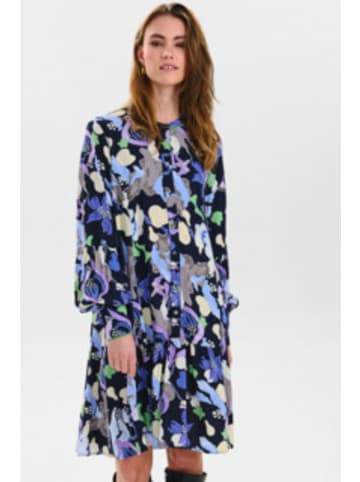 NÜMPH Minikleid für Damen in dunkel-blau