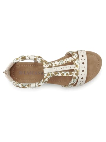 LASCANA Sandale in beige