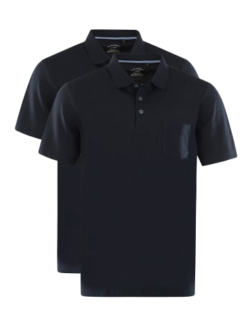 hajo Poloshirt Pique in Marine