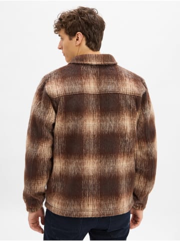 Santa Cruz Hemdjacke Hideout in braun beige - 0001