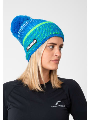 Reusch Mütze Noah Beanie in 4491 electric blue lemonade