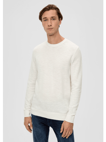 s.Oliver Strickpullover langarm in Creme